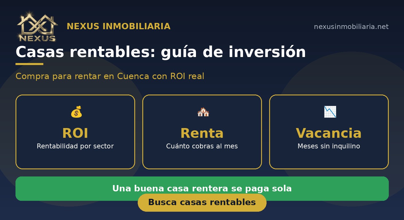 Casas rentables en Cuenca: guía de inversión