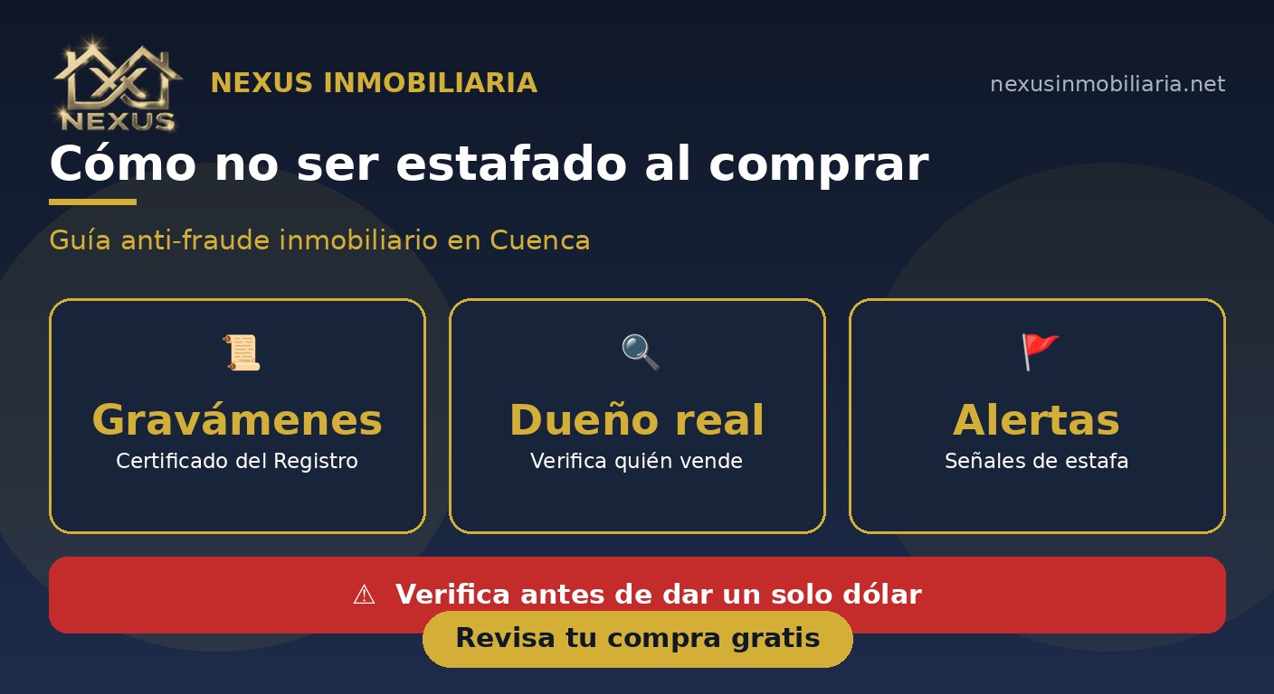 Cómo no ser estafado al comprar una casa en Cuenca