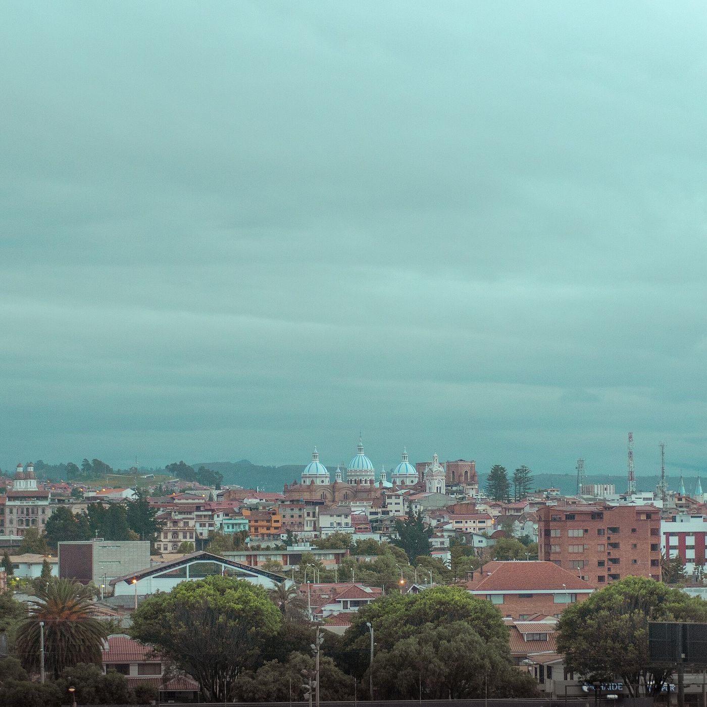 Panorámica de la ciudad de Cuenca, Ecuador