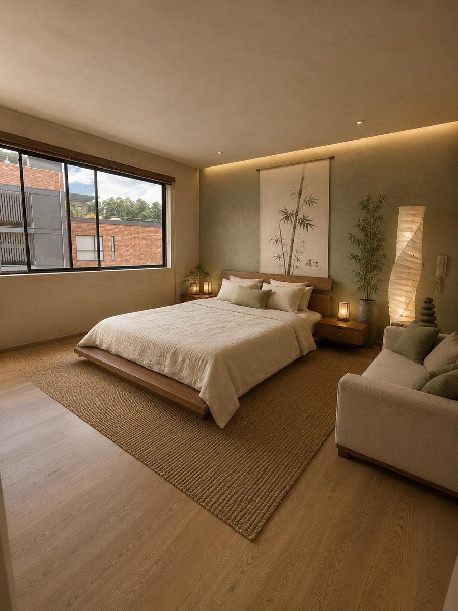 Vista interior del apartamento