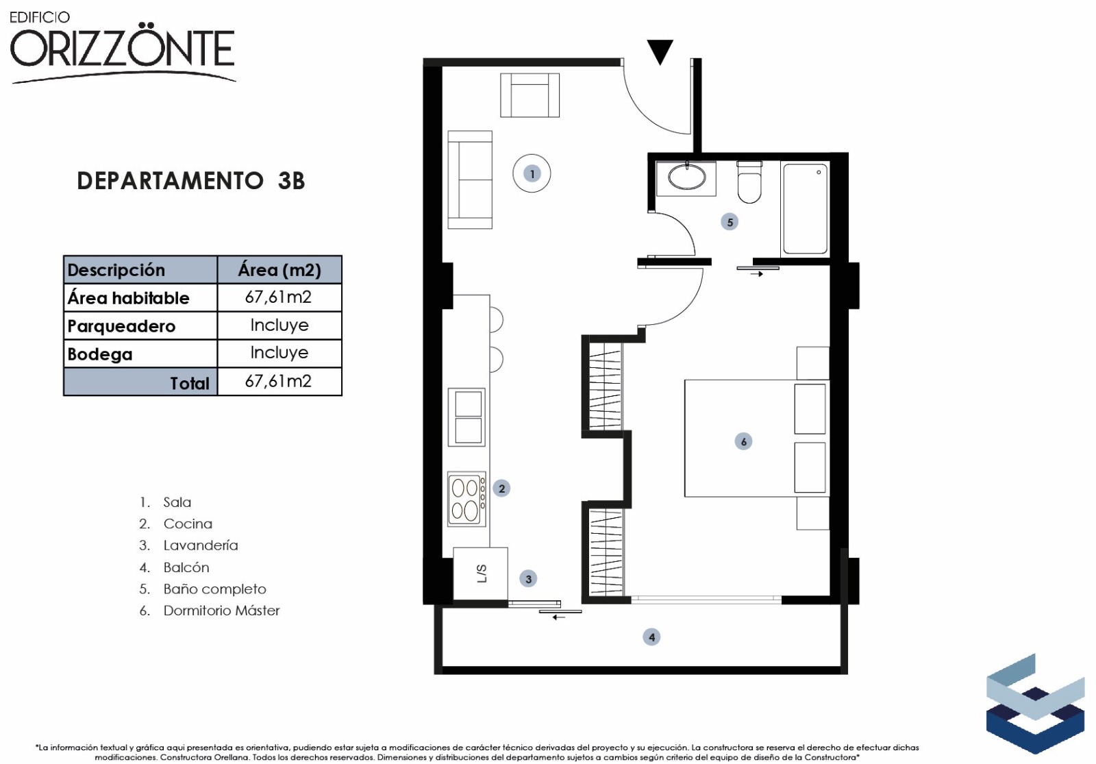 Depto 3B